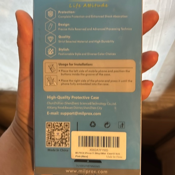 ❣️HP❣️MILPROX PROTECTIVE PHONE CASE FOR IPHONE 11 - Picture 7 of 13